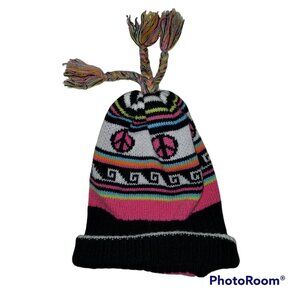 COPY - The Children Place Peace Lined Fleece Hat Size 7-8